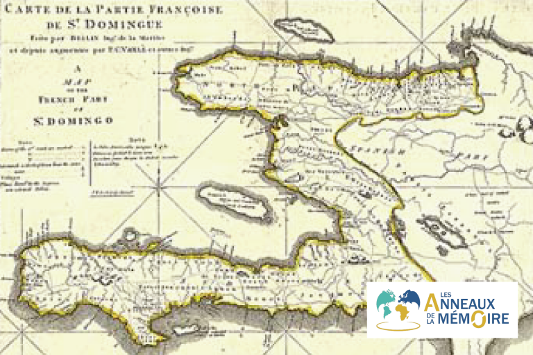 Map of french part of Saint Domingue 178901 LIPE Laboratoire d