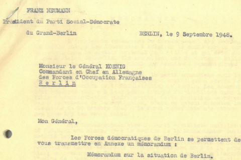 Berlin dans la guerre froide (1) : 1948-1949, le blocus soviétique