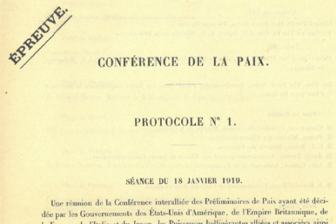 Versailles, 1919 : gagnez la paix !